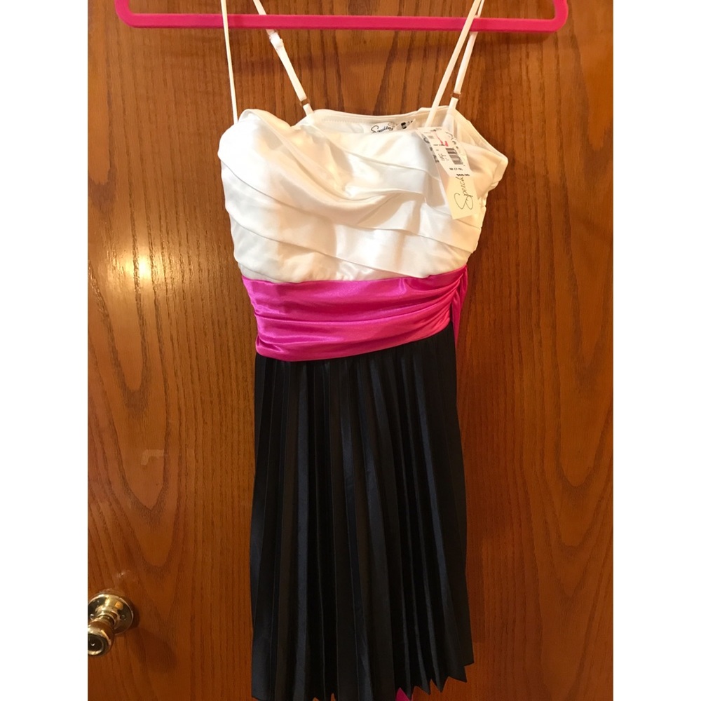 Cute Satin Cocktail Dress